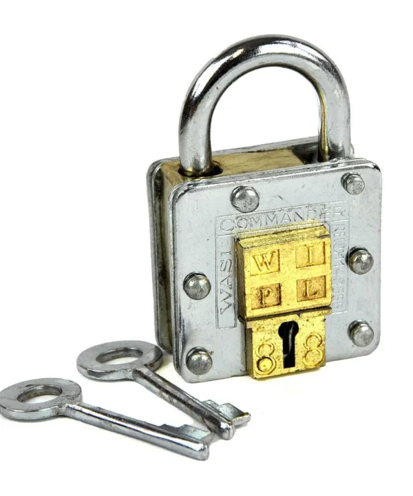 Delhi Inspired Metal Travel Padlock Puzzle